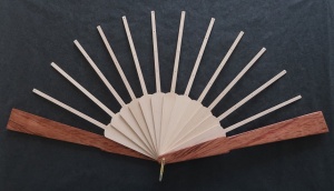 Fan Sticks To Fit Annabel pattern with Dark Guard Sticks